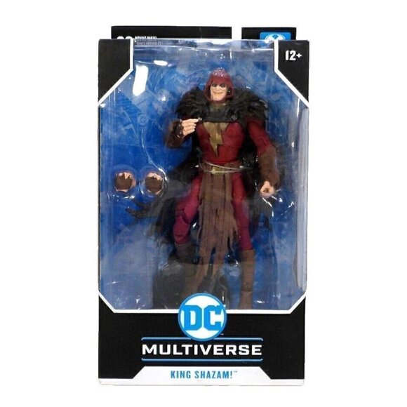 DC Multiverse KING SHAZAM action figure MCFARLANE TOYS NEW, PACKAGE DAMAGED - Picture 1 of 2